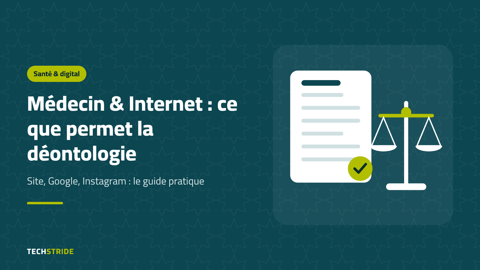 Médecin et Internet au Maroc : ce que permet le code de déontologie (site, Google, Instagram)