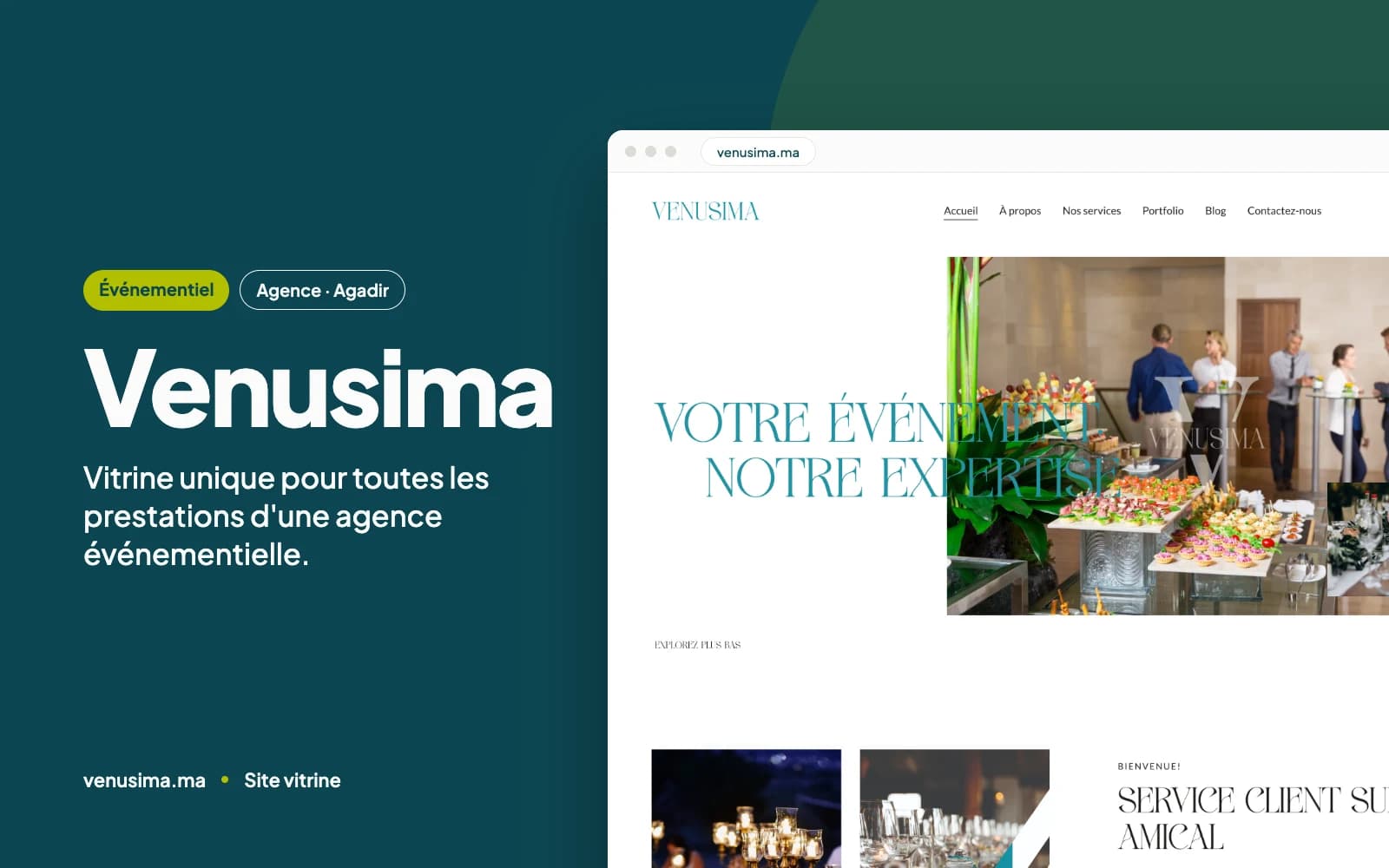 Aperçu du site Venusima