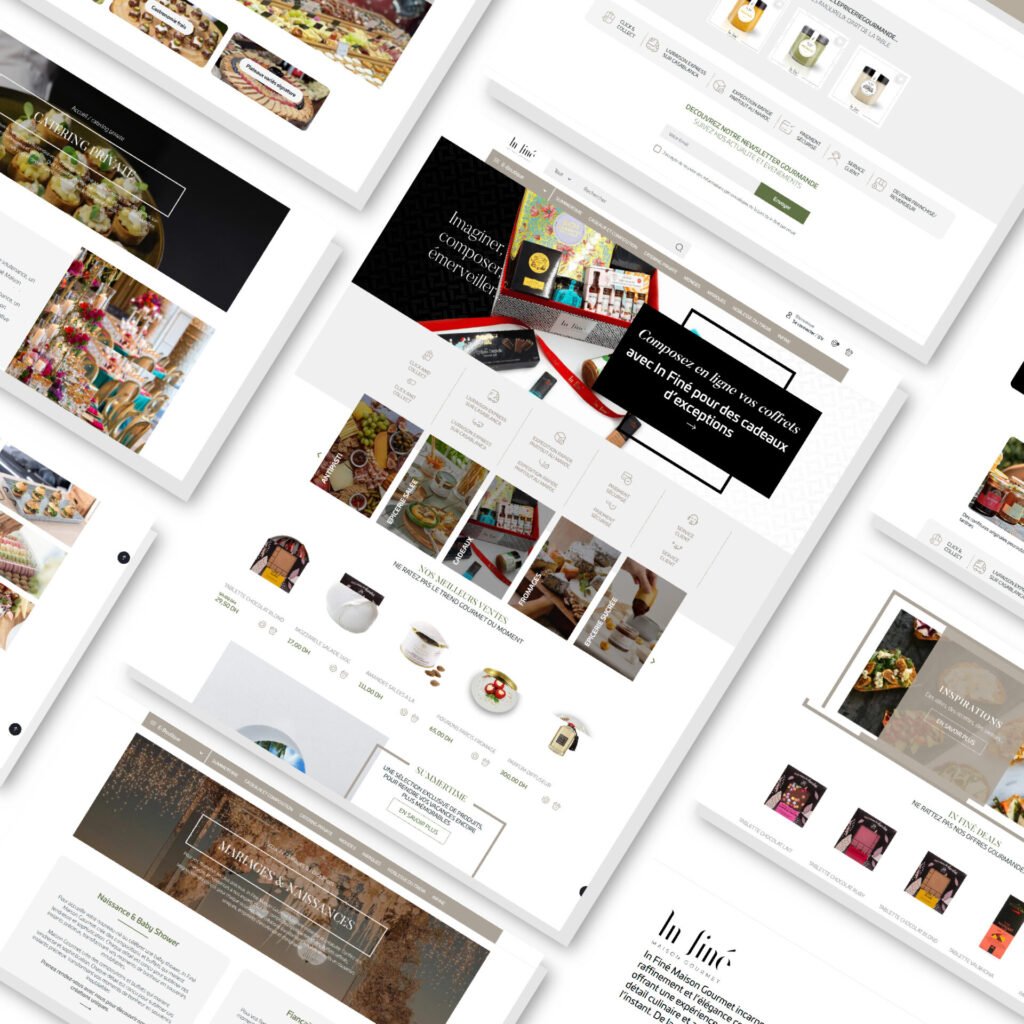 Infine – Plateforme E‑commerce Next.js avec Backend Django et Synchronisation Caisse