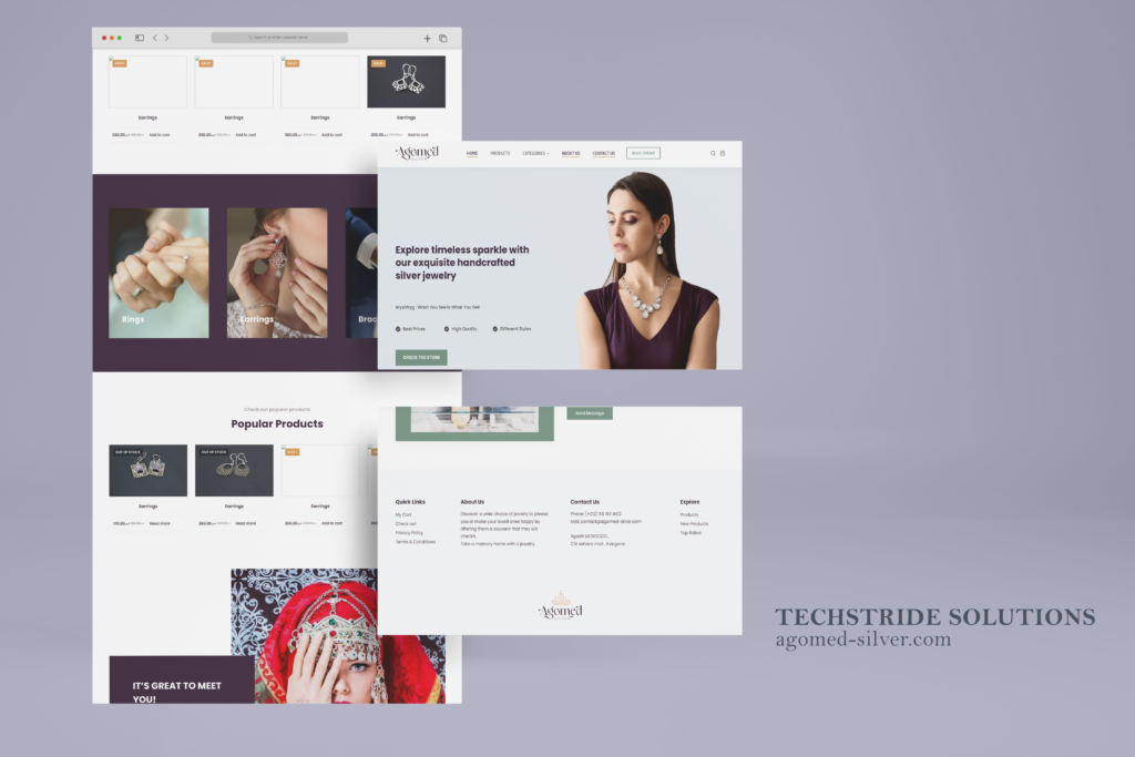 Agomed Silver – Boutique en Ligne de Bijoux et Articles en Argent Raffinés